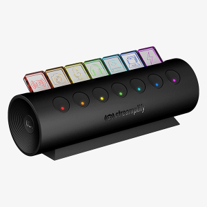 USB-Хаб Streamplify HUB CTRL 7-RGB-EU-F, чорний (SPUH-HC71217.11)