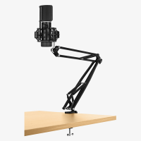Мікрофон Streamplify MIC ARM MIC-48-RGB-MA, чорний (SPMC-MZ1C227.11)