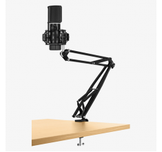 Мікрофон Streamplify MIC ARM MIC-48-RGB-MA, чорний (SPMC-MZ1C227.11)