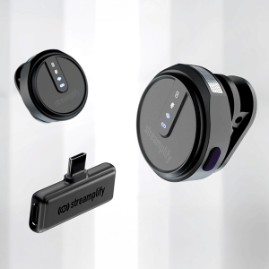 Мікрофон петличний бездротовий Streamplify MIC GO-48-WL, чорний (SPML-MG1C051.11) Мікрофон петличний бездротовий Streamplify MIC GO-48-WL, чорний (SPML-MG1C051.11)