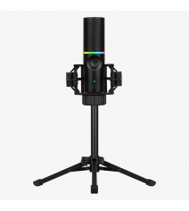 Мікрофон Streamplify MIC TRIPOD MIC-48-RGB-TP, чорний (SPMC-MZ1C127.11)