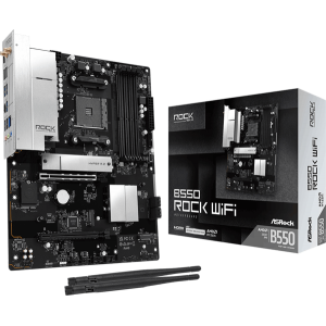 Материнська плата ASRock B550 Rock WiFi