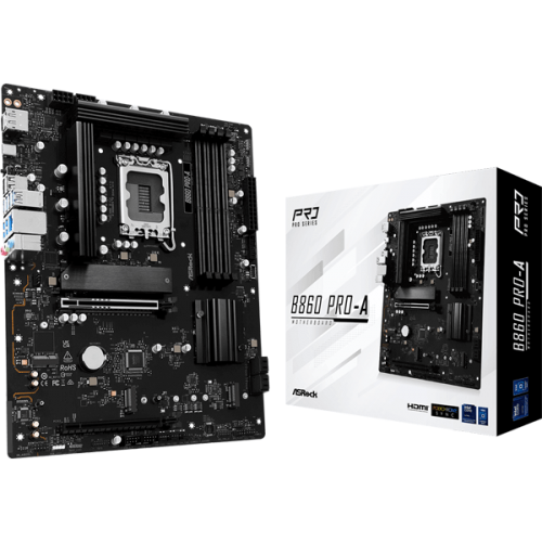 Материнська плата ASRock B860 PRO-A Материнська плата ASRock B860 PRO-A