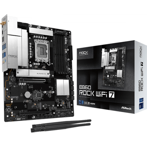 Материнська плата ASRock B860 ROCK WIFI 7 Материнська плата ASRock B860 ROCK WIFI 7
