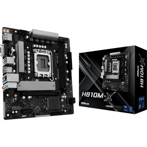 Материнська плата ASRock H810M-X