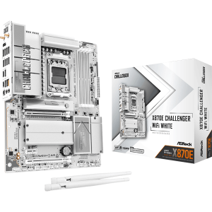 Материнська плата ASRock X870E Challenger WiFi White
