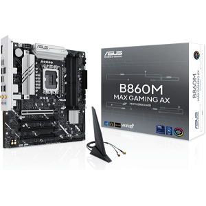 Материнська плата ASUS B860M MAX GAMING AX