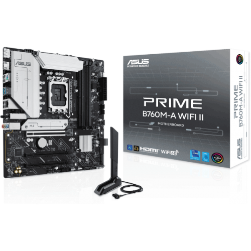 Материнська плата ASUS PRIME B760M-A WIFI II Материнська плата ASUS PRIME B760M-A WIFI II