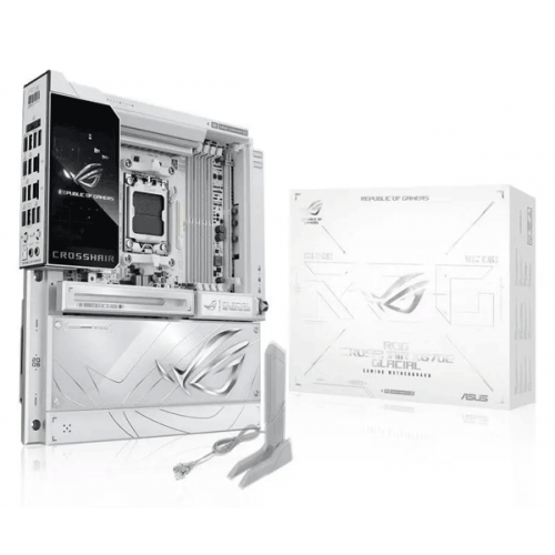 Материнська плата ASUS ROG CROSSHAIR X870E GLACIAL Материнська плата ASUS ROG CROSSHAIR X870E GLACIAL