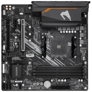 Материнська плата Gigabyte B550M AORUS ELITE