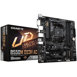 Материнська плата Gigabyte B550M DS3H AC