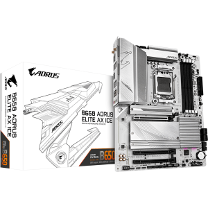 Материнська плата Gigabyte B650 AORUS ELITE AX ICE