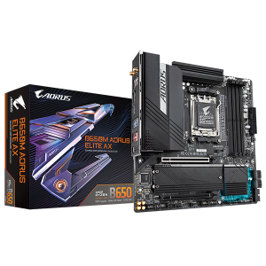 Материнська плата Gigabyte B650M AORUS ELITE AX