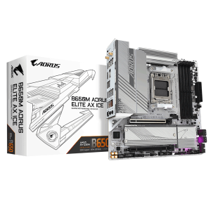 Материнська плата Gigabyte B650M AORUS ELITE AX ICE