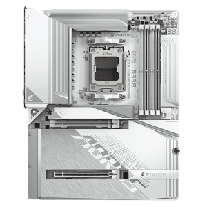 Материнська плата Gigabyte B850 AORUS STEALTH ICE