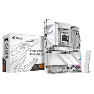 Материнська плата Gigabyte X870 AORUS ELITE X3D ICE