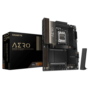 Материнська плата Gigabyte X870E AERO X3D DARK WOOD