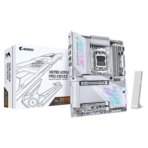 Материнська плата Gigabyte X870E AORUS PRO X3D ICE