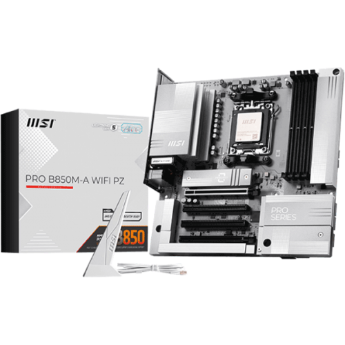 Материнська плата MSI PRO B850M-A WIFI PZ Материнська плата MSI PRO B850M-A WIFI PZ
