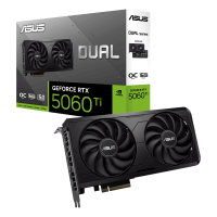 Відеокарта ASUS Dual GeForce RTX 5060 Ti EVO OC Edition 16GB GDDR7 (DUAL-RTX5060TI-O16G-EVO)