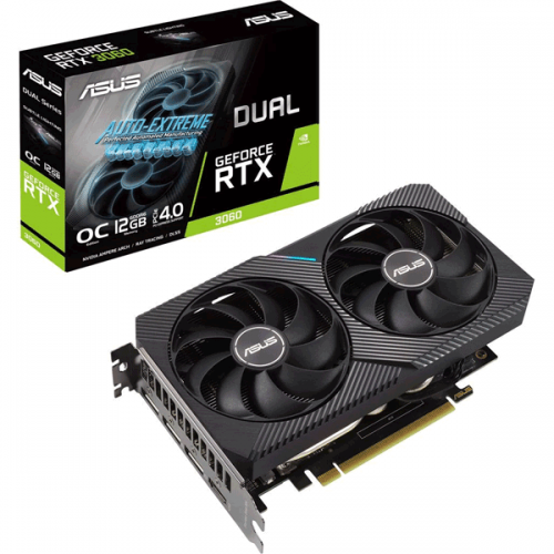 Відеокарта ASUS Dual GeForce RTX 3060 V2 OC Edition (DUAL-RTX3060-O12G-V2) Відеокарта ASUS Dual GeForce RTX 3060 V2 OC Edition (DUAL-RTX3060-O12G-V2)