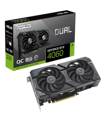 Відеокарта ASUS Dual GeForce RTX 4060 EVO OC Edition 8GB GDDR6 (DUAL-RTX4060-O8G-EVO)