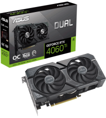 Відеокарта ASUS Dual GeForce RTX 4060 Ti OC Edition 16GB GDDR (DUAL-RTX4060TI-O16G)