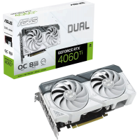 Відеокарта ASUS Dual GeForce RTX 4060 Ti White OC Edition 8GB GDDR (DUAL-RTX4060TI-O8G-WHITE)