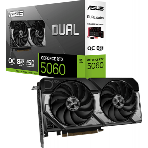 Відеокарта ASUS Dual GeForce RTX 5060 8GB GDDR7 OC Edition (DUAL-RTX5060-O8G)