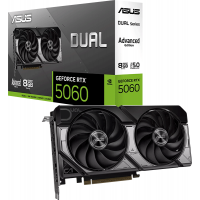 Відеокарта ASUS Dual GeForce RTX 5060 8GB GDDR7 OC Edition Advanced (DUAL-RTX5060-O8G-A)