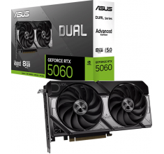 Відеокарта ASUS Dual GeForce RTX 5060 8GB GDDR7 OC Edition Advanced (DUAL-RTX5060-O8G-A)