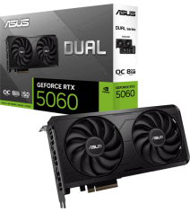 Відеокарта ASUS Dual GeForce RTX 5060 EVO OC Edition 8GB GDDR7 (DUAL-RTX5060-O8G-EVO)
