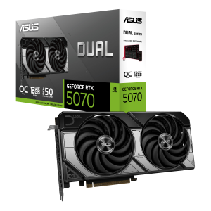 Відеокарта ASUS Dual GeForce RTX 5070 12GB GDDR7 OC Edition (DUAL-RTX5070-O12G)