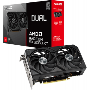 Відеокарта ASUS Dual Radeon RX9060XT 8G GDDR6 (DUAL-RX9060XT-8G)