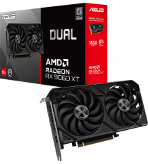 Відеокарта ASUS Dual Radeon RX9060XT 16G GDDR6 (DUAL-RX9060XT-16G)