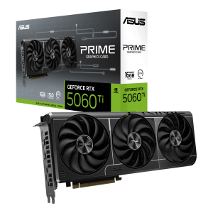 Відеокарта ASUS PRIME GeForce RTX 5060 Ti 16GB GDDR7 (PRIME-RTX5060TI-16G)
