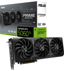 Відеокарта ASUS PRIME GeForce RTX 5060 Ti 8GB GDDR7 OC Edition (PRIME-RTX5060TI-O8G)