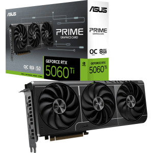 Відеокарта ASUS PRIME GeForce RTX 5060 Ti 8GB GDDR7 OC Edition (PRIME-RTX5060TI-O8G)