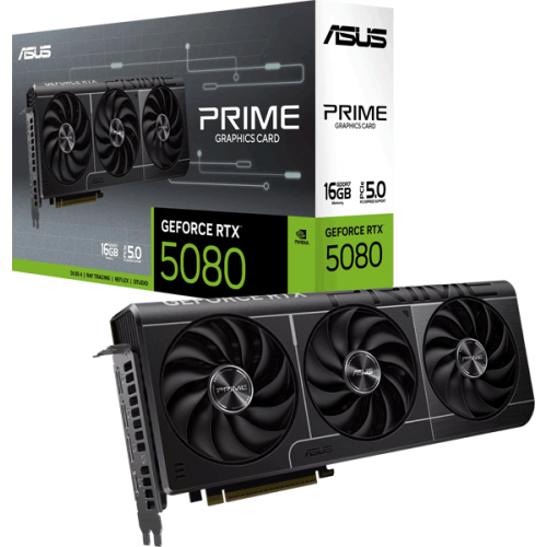 Відеокарта ASUS PRIME GeForce RTX 5080 16GB GDDR7 (PRIME-RTX5080-16G) Відеокарта ASUS PRIME GeForce RTX 5080 16GB GDDR7 (PRIME-RTX5080-16G)