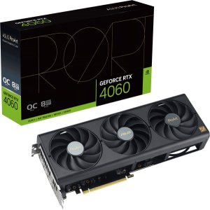 Відеокарта ASUS ProArt GeForce RTX 4060 OC edition 8GB GDDR6 (PROART-RTX4060-O8G)