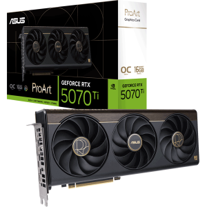 Відеокарта ASUS ProArt GeForce RTX 5070 Ti OC Edition 16GB GDDR7 (PROART-RTX5070TI-O16G)