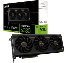 Відеокарта ASUS ProArt GeForce RTX 5080 16GB GDDR7 OC Edition (PROART-RTX5080-O16G)