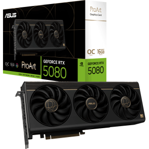 Відеокарта ASUS ProArt GeForce RTX 5080 16GB GDDR7 OC Edition (PROART-RTX5080-O16G)