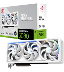 Відеокарта ASUS ROG Astral GeForce RTX 5080 16GB GDDR7 WHITE OC Edition (ROG-ASTRAL-RTX5080-O16G-WHITE)