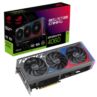 Відеокарта ASUS ROG Strix GeForce RTX 4060 OC Edition 8GB GDDR6 (ROG-STRIX-RTX4060-O8G-GAMING)