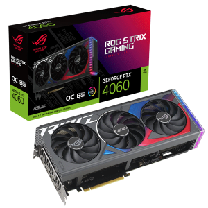 Відеокарта ASUS ROG Strix GeForce RTX 4060 OC Edition 8GB GDDR6 (ROG-STRIX-RTX4060-O8G-GAMING)