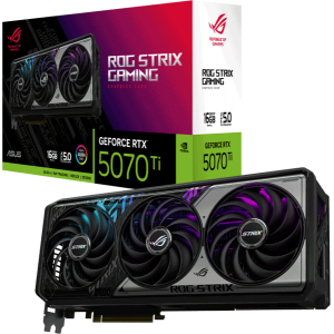 Відеокарта ASUS ROG Strix GeForce RTX 5070 Ti 16GB GDDR7 (ROG-STRIX-RTX5070TI-16G-GAMING)