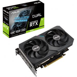 Відеокарта ASUS GeForce RTX 3060 LHR (DUAL-RTX3060-O12G-V2)