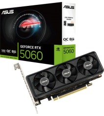 Відеокарта ASUS GeForce RTX 5060 LP BRK 8GB GDDR7 OC Edition (RTX5060-O8G-LP-BRK)
