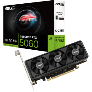 Відеокарта ASUS GeForce RTX 5060 LP BRK 8GB GDDR7 OC Edition (RTX5060-O8G-LP-BRK)